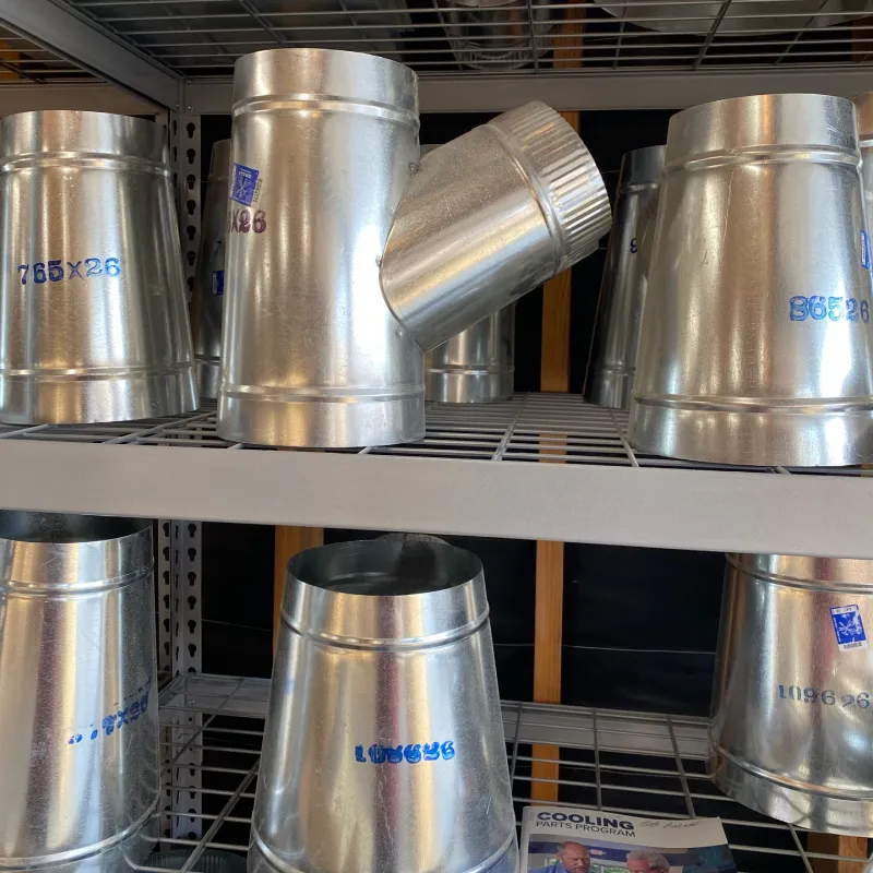 ductwork cooling and heating